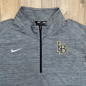 NWT Nike - Long Beach California Gray Pullover‎ 1/4 Zip Jacket - Size XL